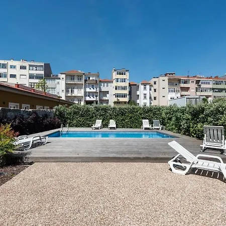 Chic Porto Hideaway: Pool & Garden Apartment Exterior photo